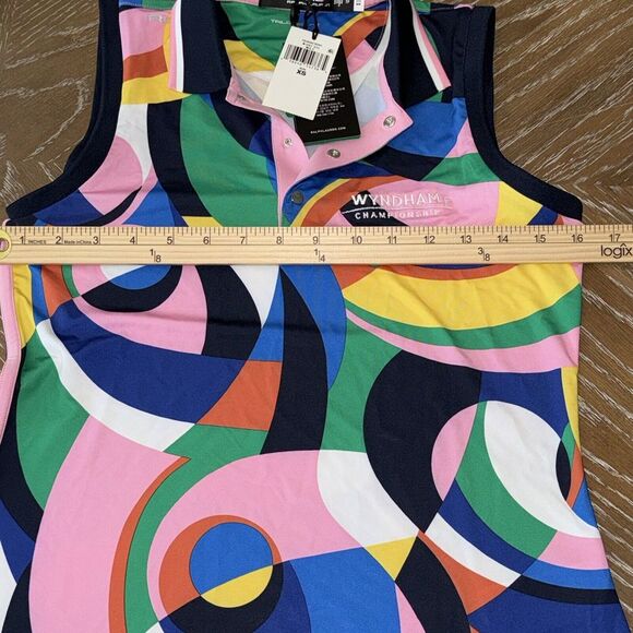 NEW RLX Ralph Lauren WYNDHAM CHAMPIONSHIP XS Sleeveless Women's polo shirt - Picture 6 of 10